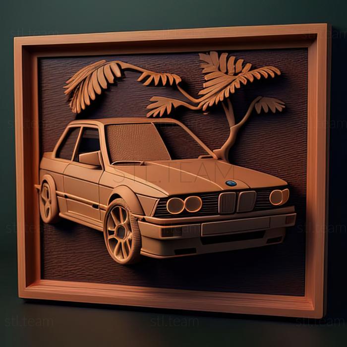 3D модель BMW E36 (STL)